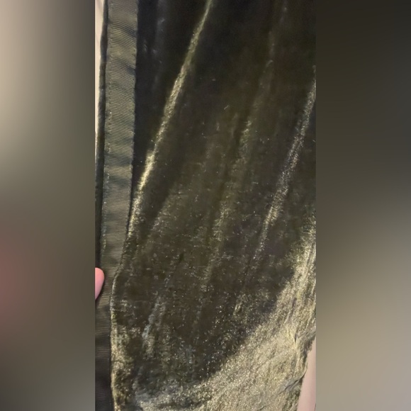 Serena Williams Signature Tuxedo Stretch Pants Jumpsuit Velvet Size S - Picture 3 of 5